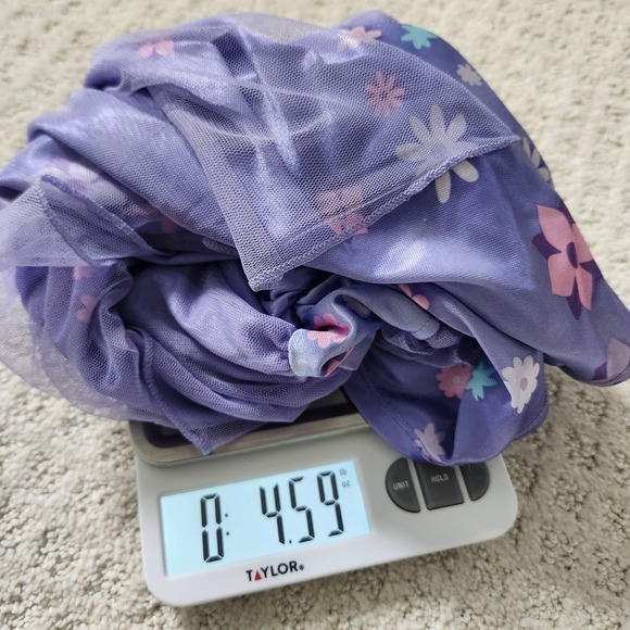 Disney Encanto Isabela Madrigal Girls Purple Nightgown Dress size XS 4/5 - Picture 7 of 8